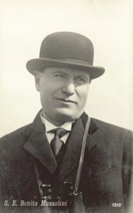 Benito Mussolini by Italian Photographer
